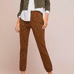 Anthropologie | Leopard Sweatpants